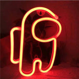 HULIANFU Night Ligh USB Powered Banana Cactus Pineapple Coconut Tree Love Popsicle Hello Rose Led Backplane Neon Lights for Bedroom Decor