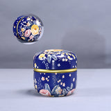 HULIANFU Tea Storage Container Spices Jars Candle Bulk Cereals Hermetic Pots Sugar Bowl Kitchen Box Organizer Cans IronTins Wholesale New