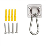 HULIANFU Stainless Steel Suspension Bracket Hammock Mount Ceiling Hook Anchor Hanger For Gym Training Aerial Yoga Sex Swing Hanging Kit