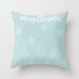 HULIANFU Super Hot Hipster Light Blue Green Mint Cushion Cases Modern Geometry Print Boho Decorative Pillowcase Sofa Couch Throw Pillows