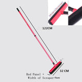 HULIANFU Multifunctional Telescopic Broom Magic Rubber Besom Cleaner Pet Hair Removal Brush Home Floor Dust Mop &amp; Carpet Sweeper