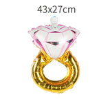 HULIANFU Rose Gold Spiral Streamers Bride To Be Letter Foil Balloon Bachelorette Party Decoration Hen Party Wedding Bridal Shower Supplie