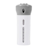 HULIANFU Travel Dispenser 4-In-1 Travel Bottles Leak Proof Toiletries Sub-bottle Refillable Shower Gel Soap Empty Container Kit