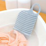 HULIANFU Travel Portable Thicken Mini Washboard Non Slip Laundry Accessories Board Washing Children  Clothes Socks Cleaning Tools