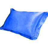 HULIANFU Pure Emulation Silk Satin Pillowcase Comfortable Pillow Cover Pillowcase For Bed Throw Single Pillow Covers