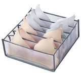 HULIANFU Underwear Bra Organizer Storage Box Drawer Closet Organizers Divider Boxes For Underwear Scarves Socks Bra