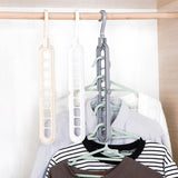 HULIANFU Magic Rotating Support Circle Clothes Hanger Clothes Drying Rack Plastic Clothes Hangers Home Storage Hangers Dropshipping
