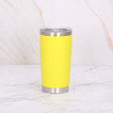HULIANFU Thermal Mug Beer Cup Tumbler Stainless Steel Double Wall Vacuum Insulated Coffee Tea Mug Wide Mouth Water Bottle Drinkware