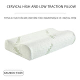 HULIANFU Orthopedic Pillow Sleeping Bamboo Pillow Memory Foam  Oreiller Cervica Healthy Breathable Pillow Orthopedic Neck Fatigue Relief