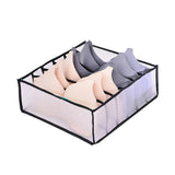 HULIANFU Underwear Bra Organizer Storage Box Drawer Closet Organizers Divider Boxes For Underwear Scarves Socks Bra