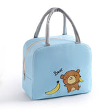 HULIANFU Lunch Bag Lunch Box Thermal Insulated Canvas Tote Pouch Kids School Bento Portable Dinner Container Picnic Food Storage Bags