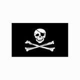 HULIANFU   Yehoy hangiing 90x150cm Skull and Cross Crossbones Sabres Swords Jolly Roger pirate Dead Man  Chest Flags