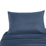 HULIANFU Simple Queen King Size Bed Sheet Sets Stripe Bedding Sets Luxury Bed Linens Bed Sheets And Pillowcase For Single Double Bed