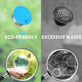 HULIANFU Refillable STAINLESS STEEL Metal Reusable Dolce Gusto Capsule Silicone Cover Dolci Gusto Coffee Machine Coffee Spoon with Clip