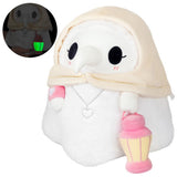HULIANFU Luminous Couple Cartoon Animal Plague Doctor Beak Stuffed Plush Toy Valentine  Day Beak Doctor Party Prom Props Plush Toy Gifts