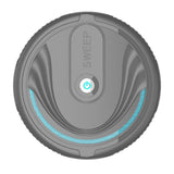 HULIANFU Robot Vacuum Cleaner-Multiple Cleaning Modes with Smart Sensor for Floor Auto Rechargeable Floor Sweeping Robot Dry Wet Cleaning