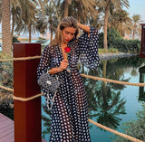 Leaves Print Bikini Beach Cover up Tunics for Beach Long Kaftan Bikini Cover up Robe de Plage Sarong Beach Swimsuit cover-ups