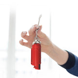 HULIANFU Portable Pepper Spray Tank Bottle Emergency Empty Box Spray Shell With Key Ring Keychain Self-defense Outdoor Camping Supplies