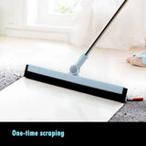 HULIANFU Magic Window Wiper Scraper 180 Degrees Rotatable Hand Push Mop Sweeper Broom Home Floor Windows Cleaning Tools