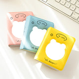 HULIANFU Letter Printed Photo Album 3 Inches Photocard Binder Instax Mini Album Scrapbook For Photos Collect Book Kpop Card Binder