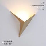 HULIANFU Modern minimalist triangle shape LED Wall Lamps  Nordic style Indoor Wall Lamps Living Room Lights 3W AC85-265V Simple Lighting