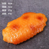 HULIANFU Simulation Fried Chicken Model Food Photo Prop Artificial Hamburger Fake French Fries Cake Funny Toys Fast Food Shop Display Dec