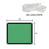 HULIANFU Waterproof Awnings Sun Shade Sail Sunshade Home Garden Patio Outdoor Canopy Pool Awning Camping Sun Shelter Tent Shade Supplies