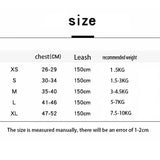 HULIANFU Nylon Mesh Puppy Cat Harnesses Vest Reflective Dog Harness and Leash Set for Chihuahua Pug Small Medium  Walking Lead Leash