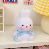 HULIANFU W&amp;G Kawaii Night Light Cartoon Creative Night Light Unplugged Bunny Decoration Bedroom Bedside Lamp Desk Lamp Home Decoration