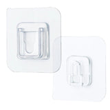 HULIANFU Multi-Purpose Hooks 5/10 Pairs Double-sided Adhesive Wall Hooks Waterproof Clothes Hats Towel Hooks Kitchen Bath Door Hooks