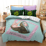 HULIANFU Popular Billie Pattern Duvet Cover Set Pillowcase Printed Bedding Set Single Double Twin Full Queen King Size for Bedroom Decor