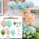 HULIANFU Wedding Balloon Kit Balloons Arch Decoration Birthday Baby Shower Party Birthday Wedding Balloon Decoration Balloons Sets Arch