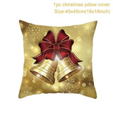 HULIANFU Santa pillowcase Happy New Year 2023 Xmas Gifts  Christmas Decor For Home Merry Christmas Ornament Navidad Natal Xmas Gifts