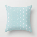 HULIANFU Super Hot Hipster Light Blue Green Mint Cushion Cases Modern Geometry Print Boho Decorative Pillowcase Sofa Couch Throw Pillows