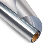 HULIANFU Window Privacy Film Sun Blocking Mirror Reflective Tint One Way, Heat Control Vinyl Anti UV Window Stickers for Home and Office