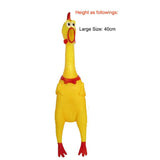 HULIANFU Pets Dog Toys Screaming Chicken Squeeze Sound Toy Dog Squeaker Chew Training Pet Products Resistant Pig Puppies Small Dogs Toys