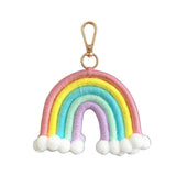 HULIANFU Macrame Rainbow Wall Hanging Decoration Boho Home Decor Party Supplies Baby Shower Dorm Kid Room Bead Tassels Ornaments