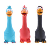 HULIANFU Pets Dog Toys Screaming Chicken Squeeze Sound Toy Dog Squeaker Chew Training Pet Products Resistant Pig Puppies Small Dogs Toys