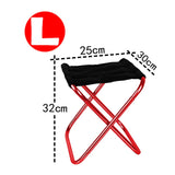 HULIANFU Ultralight Folding Chair Picnic Camping Chair Travel Foldable Aluminium Durable Portable Fishing Seat Outdoor Travel Furniture