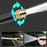 HULIANFU Portable High-pressure Water Gun For Cleaning Car Wash Machine Home Garden Watering Hose Nozzle Sprinkler Foam Water Gun