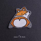 HULIANFU Van Gogh Patch Iron On Patches For Clothing Thermoadhesive Patches On Clothes Japan Anime/Fusible Patch Embroidery Sticker Badge