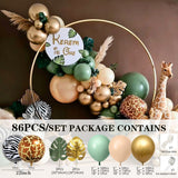 HULIANFU Wedding Balloon Kit Balloons Arch Decoration Birthday Baby Shower Party Birthday Wedding Balloon Decoration Balloons Sets Arch