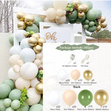 HULIANFU Rose Apricot Balloon Garland Arch Kit Wedding Birthday Party Decoration Kids Confetti Latex Balloons Baby Shower Decor Baloon