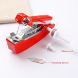 HULIANFU Mini Sewing Machines Needlework Cordless Hand-Held Clothes Useful Portable Sewing Machines Handwork Tools Sewing Accessories