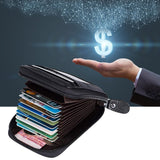 HULIANFU Korean Version New PU Leather Fresh Casual Coin Wallet Fashion Cartoon Men Women Credit Passport Card Bag Christmas gift