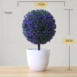 HULIANFU Mini Artificial Aloe Plants Bonsai Small Simulated Tree Pot Plants Fake Flowers Office Table Potted Ornaments Home Garden Decor
