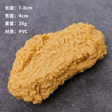 HULIANFU Simulation Fried Chicken Model Food Photo Prop Artificial Hamburger Fake French Fries Cake Funny Toys Fast Food Shop Display Dec