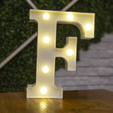 HULIANFU Luxury Alphabet Letter LED Lights Luminous Number Lamp  Battery Night Light for Home Wedding Birthday Christmas Party Decoration