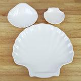 HULIANFU Melamine Dinnerware Imitation Porcelain Plate Shell Dish Hot Pot Restaurant Seasoning Dish A5 Melamine Tableware Dinner Plate