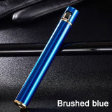 HULIANFU Mini Cigarette Lighter Grinding Wheel Flint Free Fire Butane Gas Lighter Portable Can Be Placed Cigarette Box Smoke Accessories